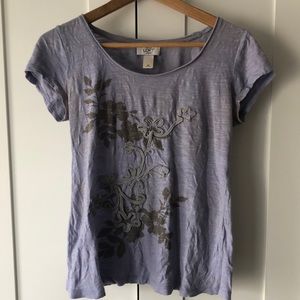 🌸flower t shirt by Loft Ann Taylor
